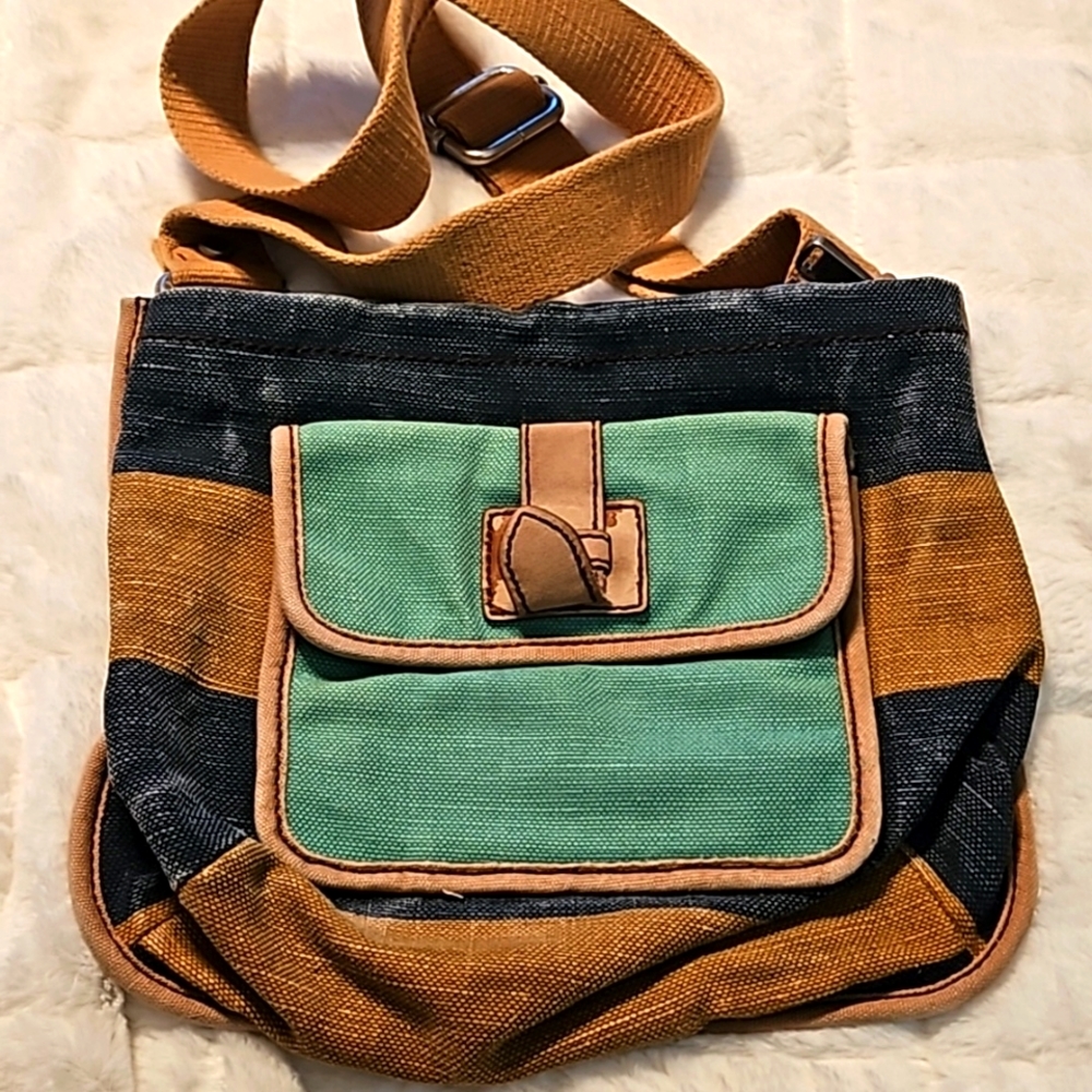 Fossil Shay Top Canvas Crossbody